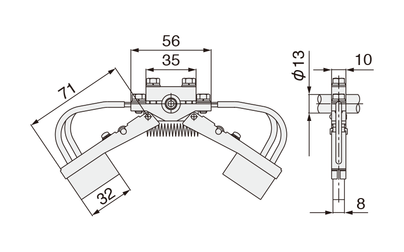 特殊形 外形図 VSO-60A